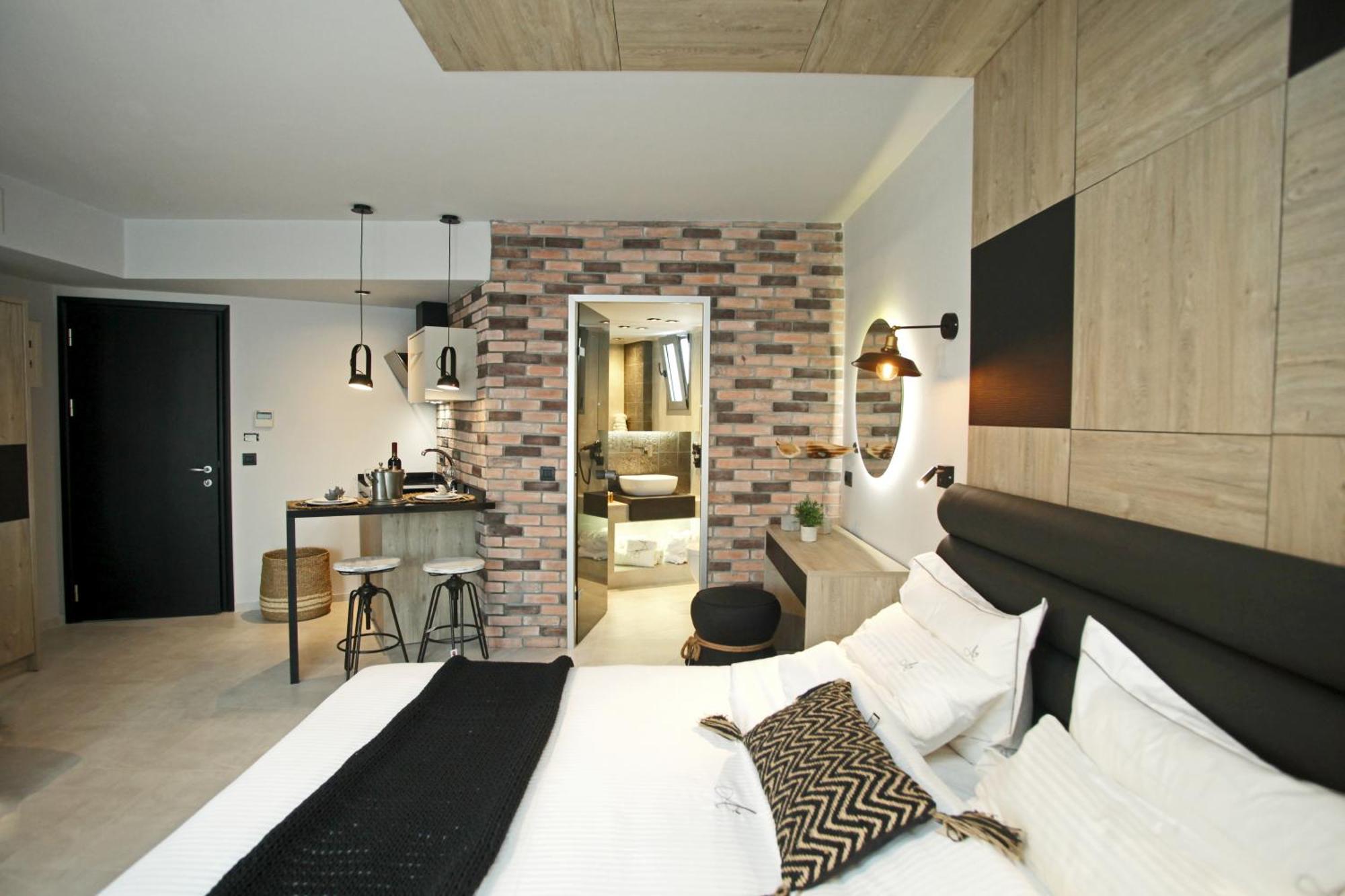 Athinais Luxury Apartments Hanioti Bagian luar foto