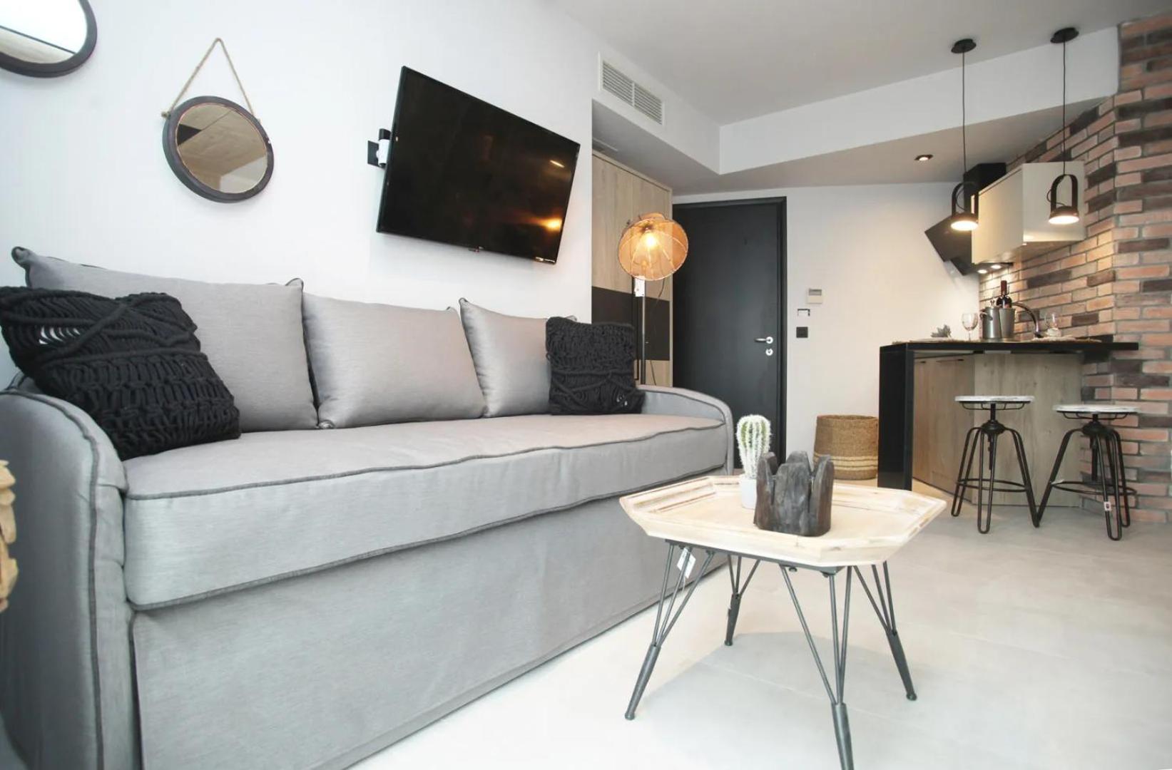 Athinais Luxury Apartments Hanioti Bagian luar foto