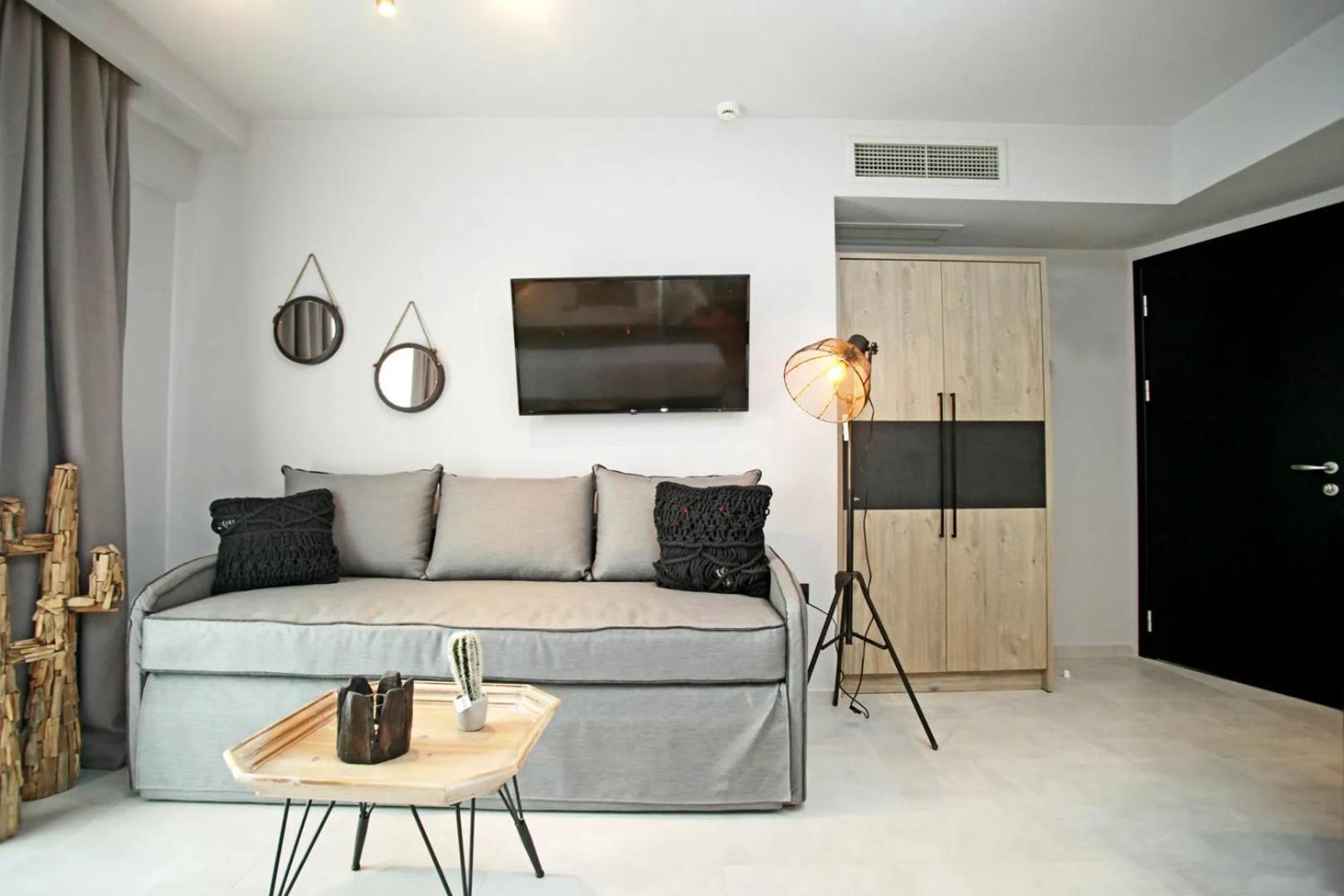 Athinais Luxury Apartments Hanioti Bagian luar foto