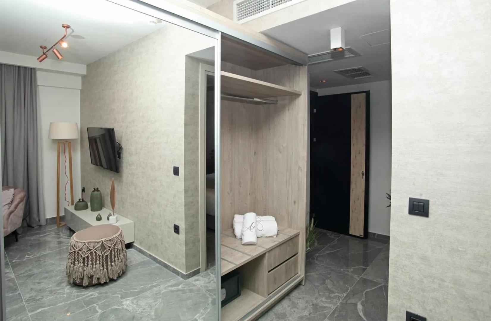 Athinais Luxury Apartments Hanioti Bagian luar foto