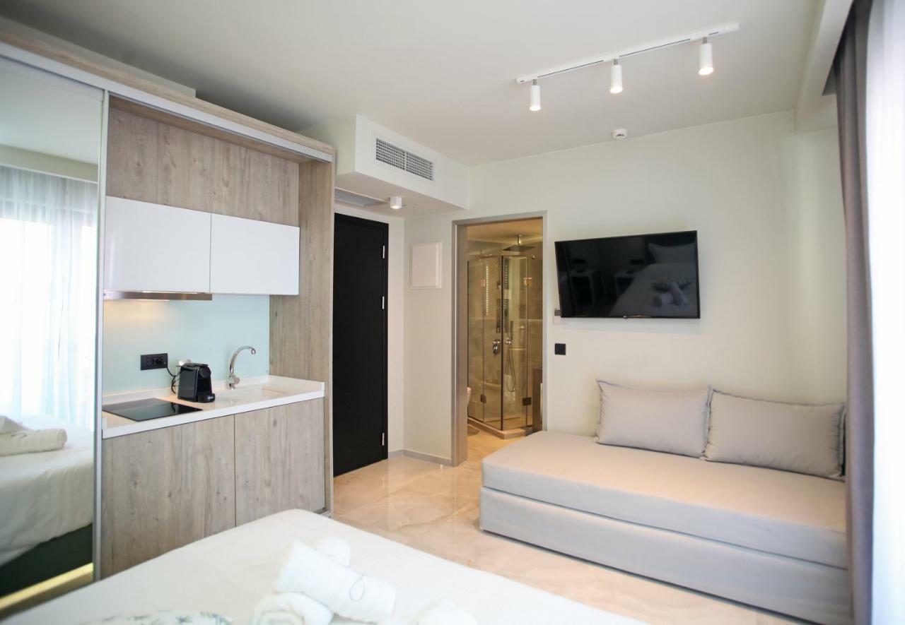 Athinais Luxury Apartments Hanioti Bagian luar foto